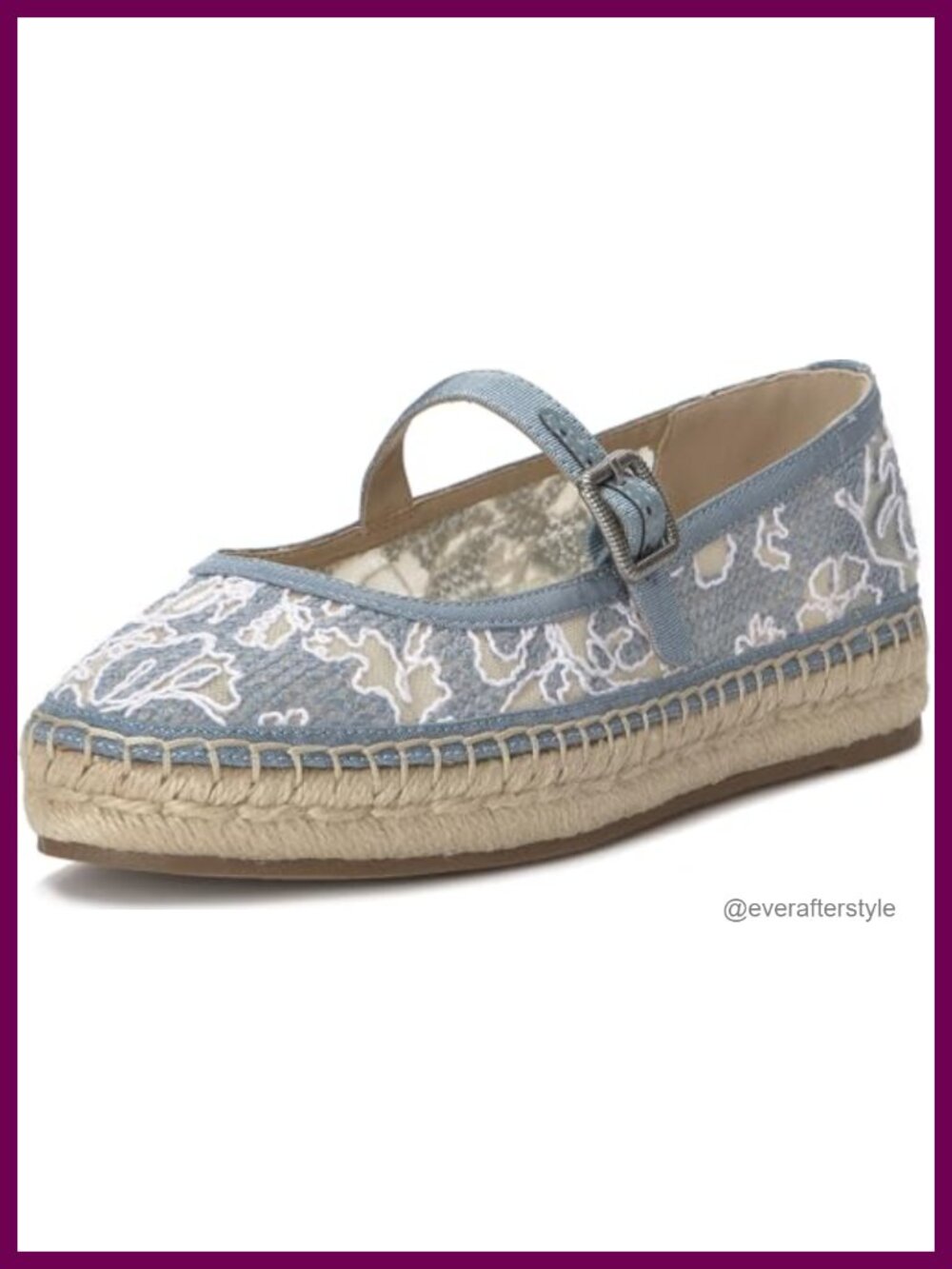 Lucky Brand Orlyna Espadrille Sandal Polyester Mary Jane Flat